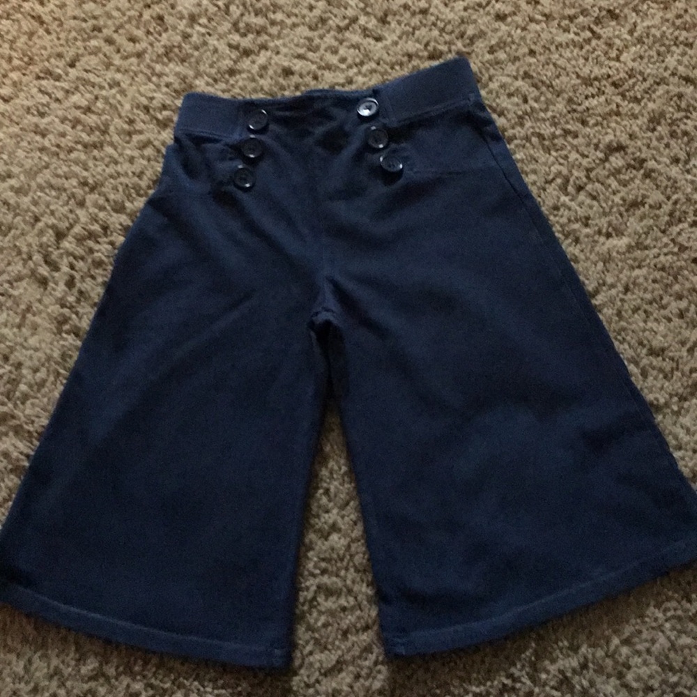 Vintage Gymboree Navy gouchos elastic waist Sz 4